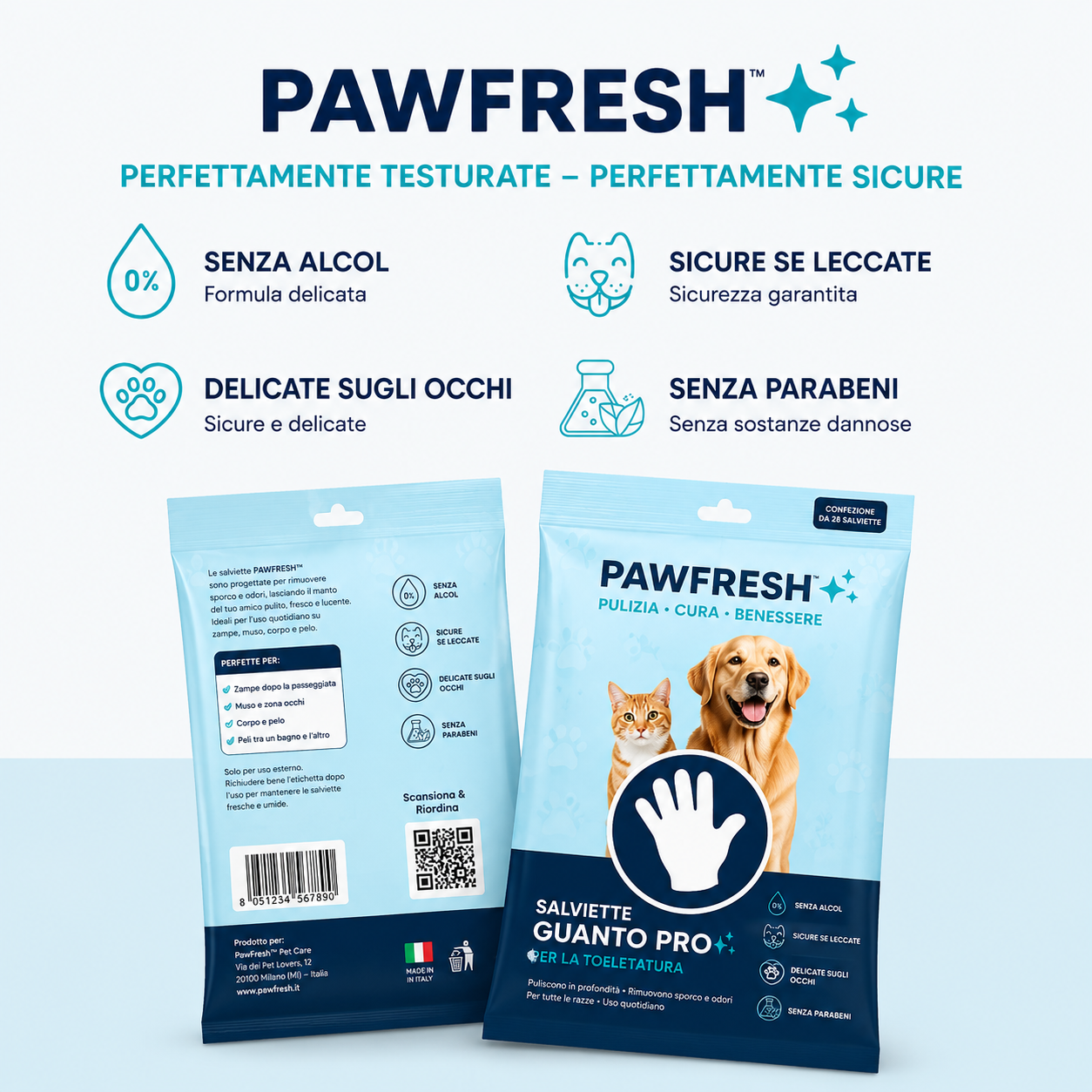 PAWFRESH™ Guanto Pet Care Pro